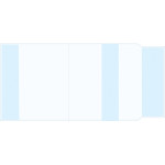 Обложка для учебников "deVENTE" 420x230 мм, универсальная, ПВХ 120 мкм, прозрачная, индивидуальная маркировка