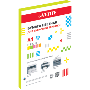 Бумага цветная для офисной техники deVENTE 2072605