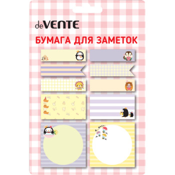 Набор клейкой бумаги для заметок Penguin and Others deVENTE 2010119 Набор клейкой бумаги для заметок Penguin and Others deVENTE 2010119