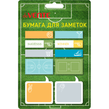 Набор клейкой бумаги для заметок Champions deVENTE 2010120 Набор клейкой бумаги для заметок Champions deVENTE 2010120