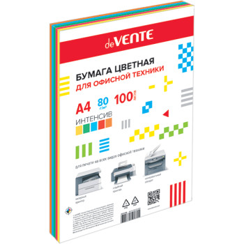 Бумага цветная для офисной техники deVENTE 2072706