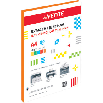 Бумага цветная для офисной техники deVENTE 2072925