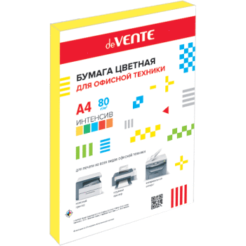Бумага цветная для офисной техники deVENTE 2072927