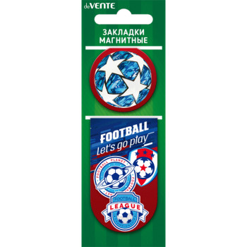Набор закладок для книг Play Football deVENTE 8065100 Набор закладок для книг Play Football deVENTE 8065100