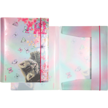Папка с резинкой Dream. Kitten deVENTE 3070101 Папка с резинкой Dream. Kitten deVENTE 3070101