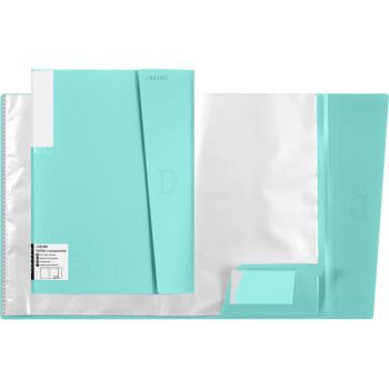 Папка с 20 вкладышами A3 Pastel deVENTE 3101806 Папка с 20 вкладышами A3 Pastel deVENTE 3101806