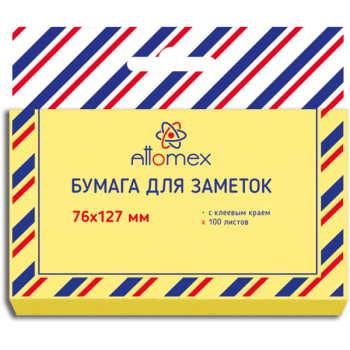 Клейкая бумага для заметок Attomex 2010002
