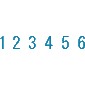 Нумератор автоматический deVENTE 4114300