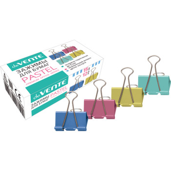 Зажим для бумаг Pastel deVENTE 4131313 Зажим для бумаг Pastel deVENTE 4131313