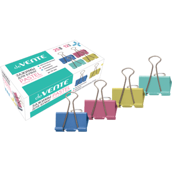 Зажим для бумаг Pastel deVENTE 4131315 Зажим для бумаг Pastel deVENTE 4131315
