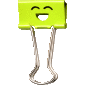 Зажим для бумаг Emojie deVENTE 4131999