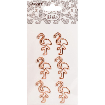 Скрепки Gold Rose Flamingo deVENTE 4135009 Скрепки Gold Rose Flamingo deVENTE 4135009