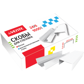 Скобы для степлера White deVENTE 4141700