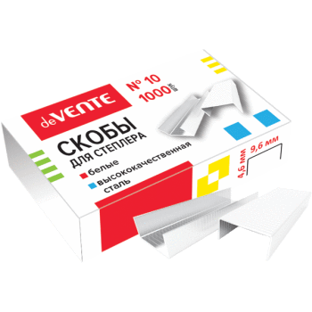 Скобы для степлера White deVENTE 4141701
