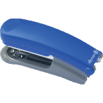 Степлер "Attomex" 24/6&26/6 (мощность 25 листов, глубина скрепления 55 мм) пластиковый, в картонной коробке, синий