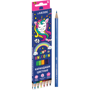 Карандаши цветные Magic Unicorn deVENTE 5021100