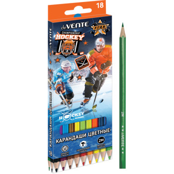 Карандаши цветные Hockey Championship deVENTE 5023107