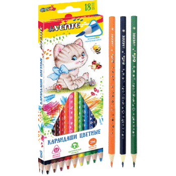 Карандаши цветные Cosmo Trio deVENTE 5023911 Карандаши цветные Cosmo Trio deVENTE 5023911