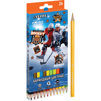Карандаши цветные Hockey Championship deVENTE 5024105