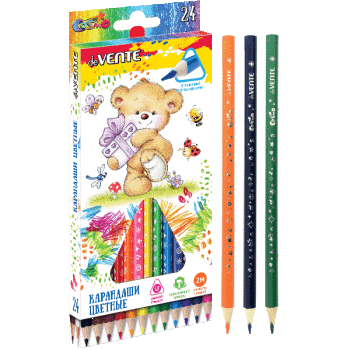 Карандаши цветные Cosmo Trio deVENTE 5024911 Карандаши цветные Cosmo Trio deVENTE 5024911