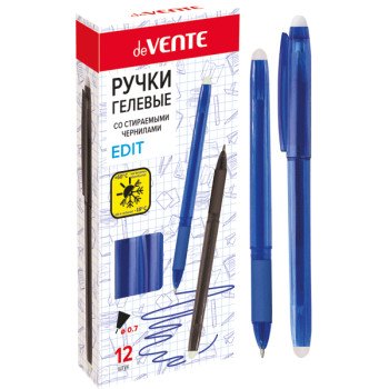 Ручка гелевая стираемая Пиши-стирай. Edit deVENTE 5051790 Ручка гелевая стираемая Пиши-стирай. Edit deVENTE 5051790