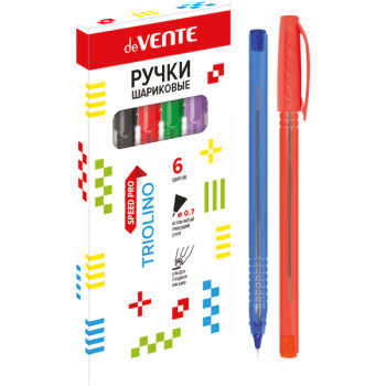 Набор ручек шариковых Triolino Translucent deVENTE 5073109