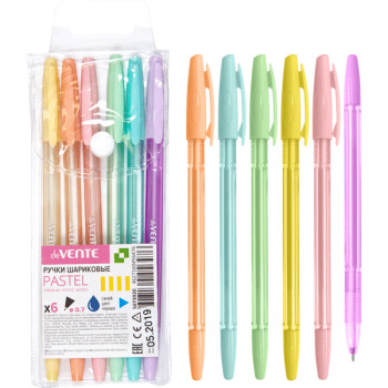 Набор ручек шариковых Pastel deVENTE 5073920