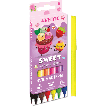 Фломастеры Sweet deVENTE 5080105 Фломастеры Sweet deVENTE 5080105