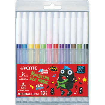 Фломастеры Monsters Like Music deVENTE 5081104