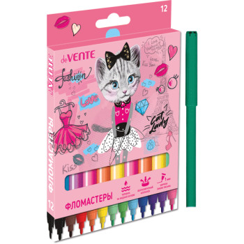 Фломастеры Cat Lady deVENTE 5081106