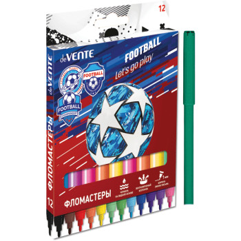 Фломастеры Play Football deVENTE 5081107 Фломастеры Play Football deVENTE 5081107