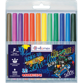 Фломастеры Skate Attomex 5081122