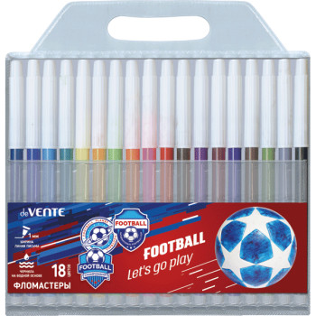 Фломастеры Play Football deVENTE 5082102