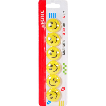 Набор магнитов для офисной доски Smile deVENTE 6021501