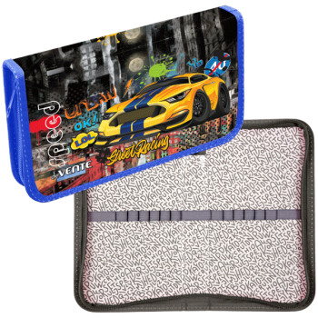 Пенал одностворчатый Street Racing deVENTE 7015124 Пенал одностворчатый Street Racing deVENTE 7015124