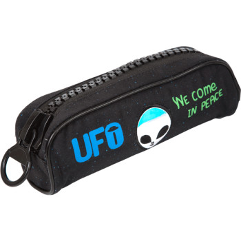 Пенал овальный с крупной тракторной молнией UFO deVENTE 7023124
