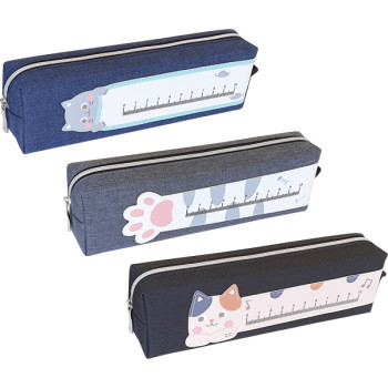 Пенал прямоугольный Cat Ruler deVENTE 7025133