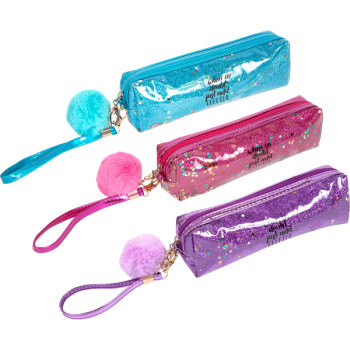Пенал-косметичка прямоугольный Glitter deVENTE 7029030