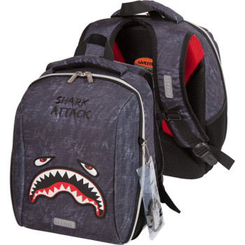 Рюкзак школьный Cool Shark Attack deVENTE 7033136 Рюкзак школьный Cool Shark Attack deVENTE 7033136