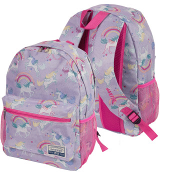Рюкзак школьный Ergo Rainbow and Unicorns deVENTE 7033139