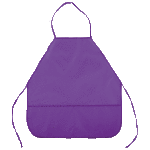 Фартук "deVENTE" 45x54 см (M) водоотталкивающая ткань, 3 кармана, однотонный фиолетовый