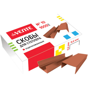 Скобы для степлера deVENTE 4141001