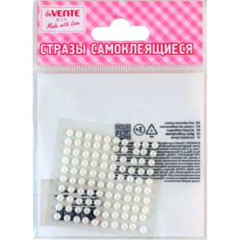 Стразы самоклеящиеся Pearl 4mm deVENTE 8004027 Стразы самоклеящиеся Pearl 4mm deVENTE 8004027
