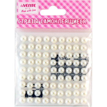 Стразы самоклеящиеся Pearl 8mm deVENTE 8004033 Стразы самоклеящиеся Pearl 8mm deVENTE 8004033