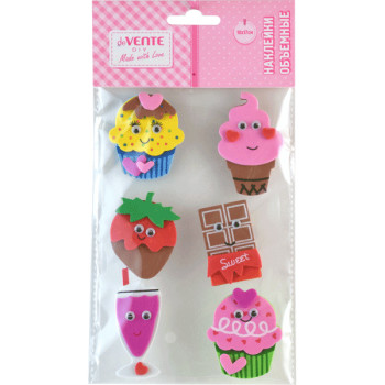 Наклейки объемные I like chocolate deVENTE 8004067 Наклейки объемные I like chocolate deVENTE 8004067