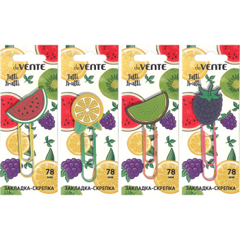 Закладка-скрепка Tutti-Frutti deVENTE 8065002 Закладка-скрепка Tutti-Frutti deVENTE 8065002
