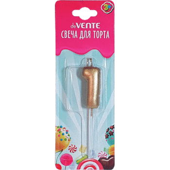 Свеча для торта Воздушный шарик deVENTE 9060004