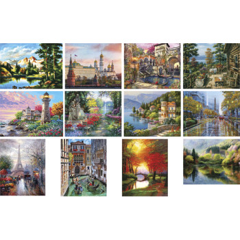 Живопись по номерам Landscapes deVENTE 9070702 Живопись по номерам Landscapes deVENTE 9070702