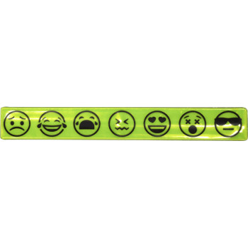 Браслет световозвращающий с принтом Smile deVENTE 9081001 Браслет световозвращающий с принтом Smile deVENTE 9081001