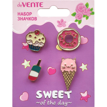 Набор значков Sweets deVENTE 8092107